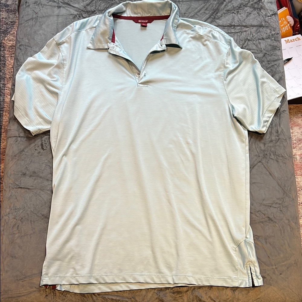 Men's Light Blue Polo Shirt